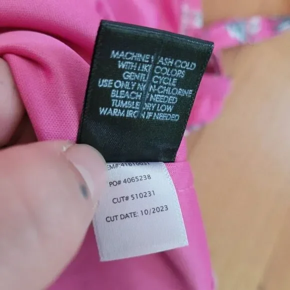 Torrid overlap pink‎ floral gin fizz top corset style tank straps festival - Picture 11 of 11